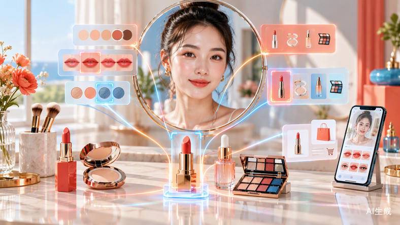 上新提速后,AI如何重做日化美妆的内容生产链?|502线上同行